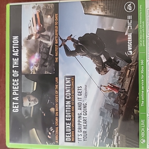 XBOX 360 Battlefield Hardline Deluxe Edition Mature 17+New and Never Used Discs - Picture 6 of 12